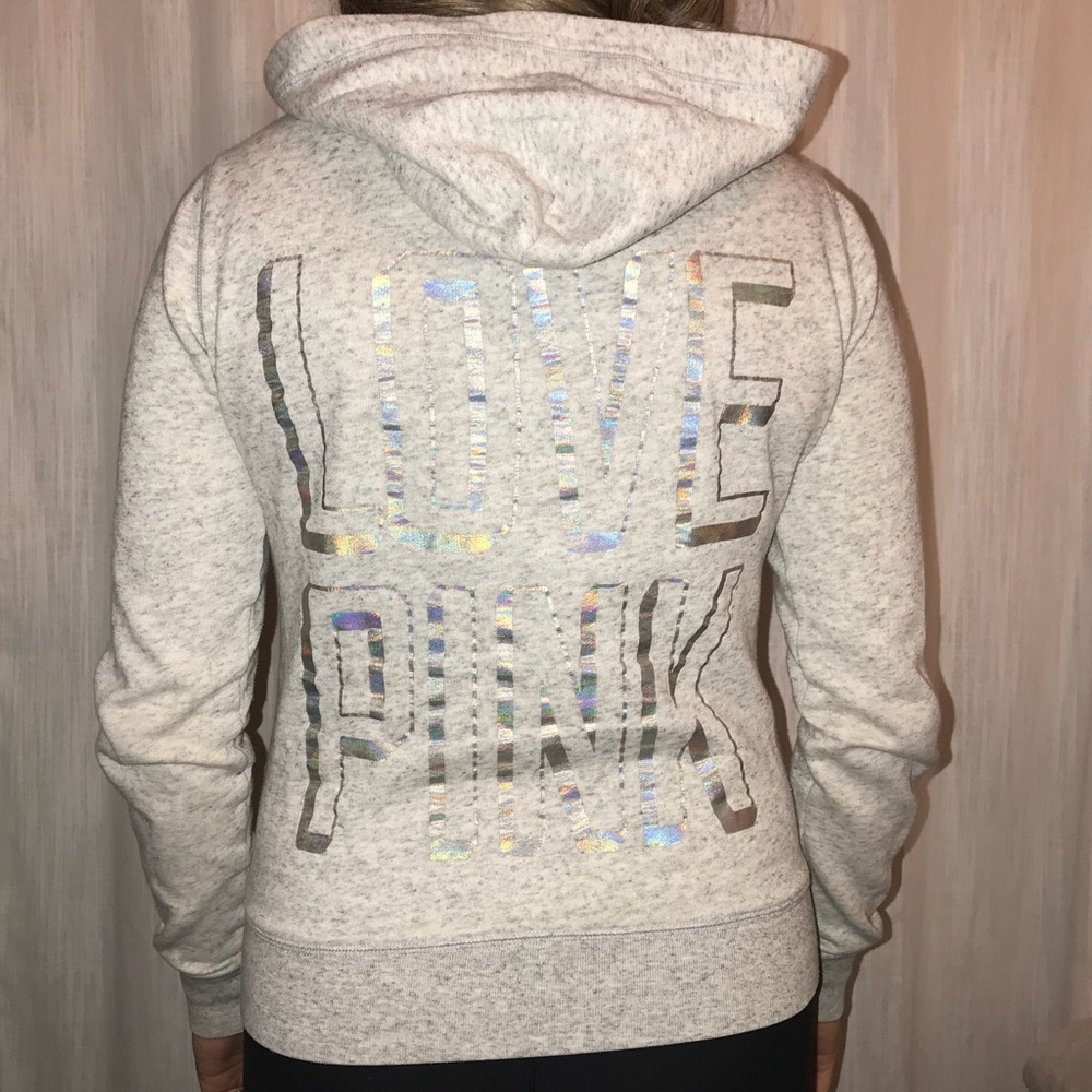 PINK Zip up Hoodie